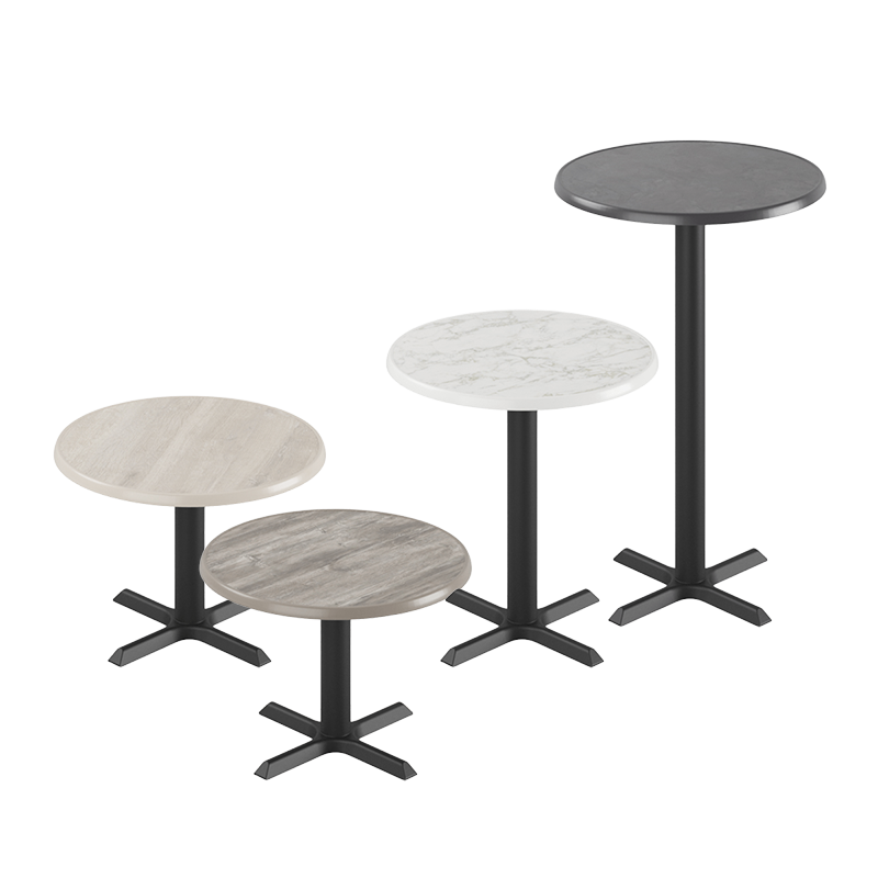 Ferrea bord med rund Ø70 cm skiva