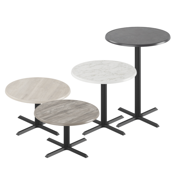 Ferrea bord med rund Ø85 cm skiva