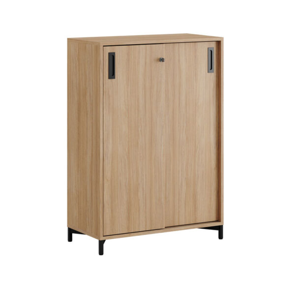 Skjutdörrskåp 80x40x107,5cm Urban oak stomme/urban oak dörrar
