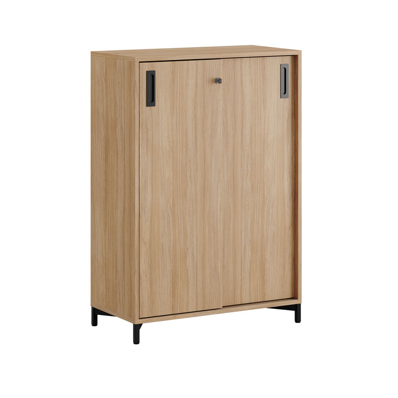 Skjutdörrskåp 80x40x107,5cm Urban oak stomme/urban oak dörrar