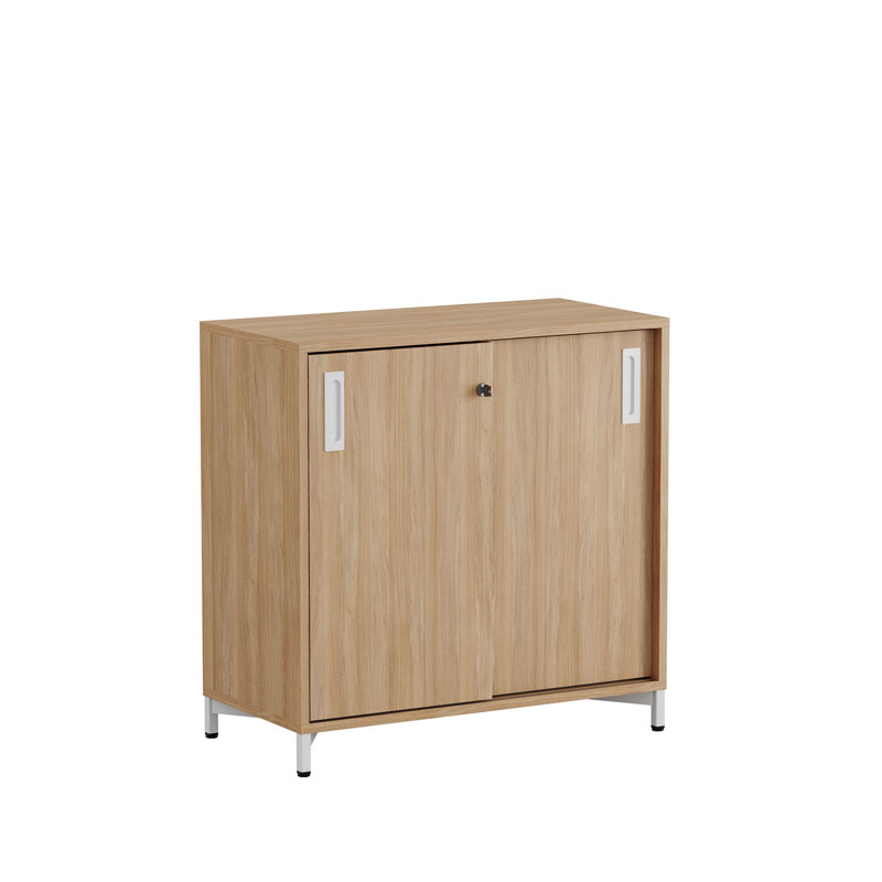 Skjutdörrskåp 80x40x72cm Urban oak stomme/urban oak dörrar